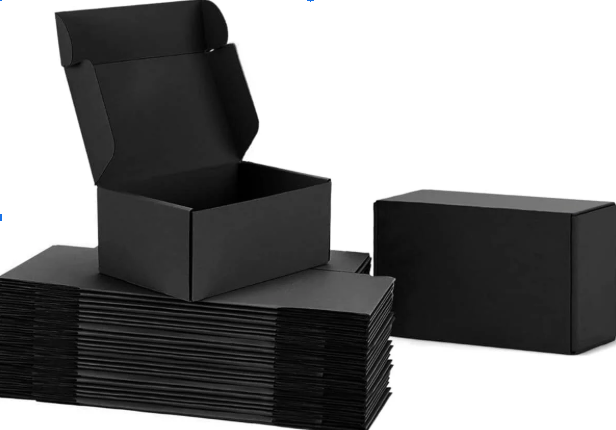 Black Mailer Boxes