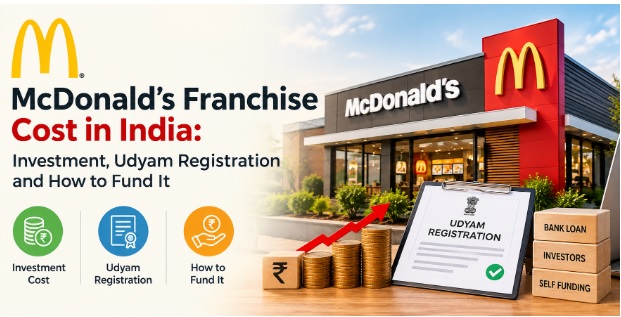 McDonald’s franchise cost in India